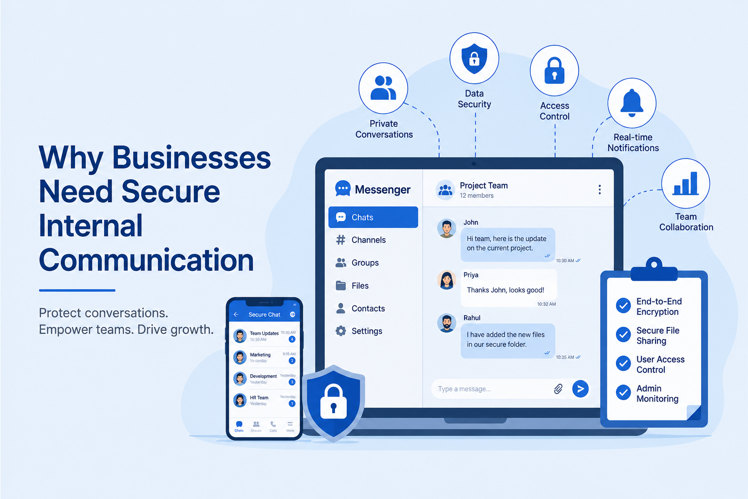 Why Businesses Need Secure Internal Communication
