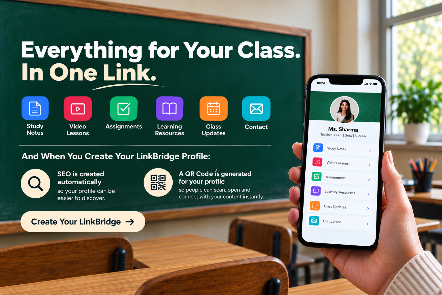 How Teachers Can Build a Professional Digital Profile With One Smart Link