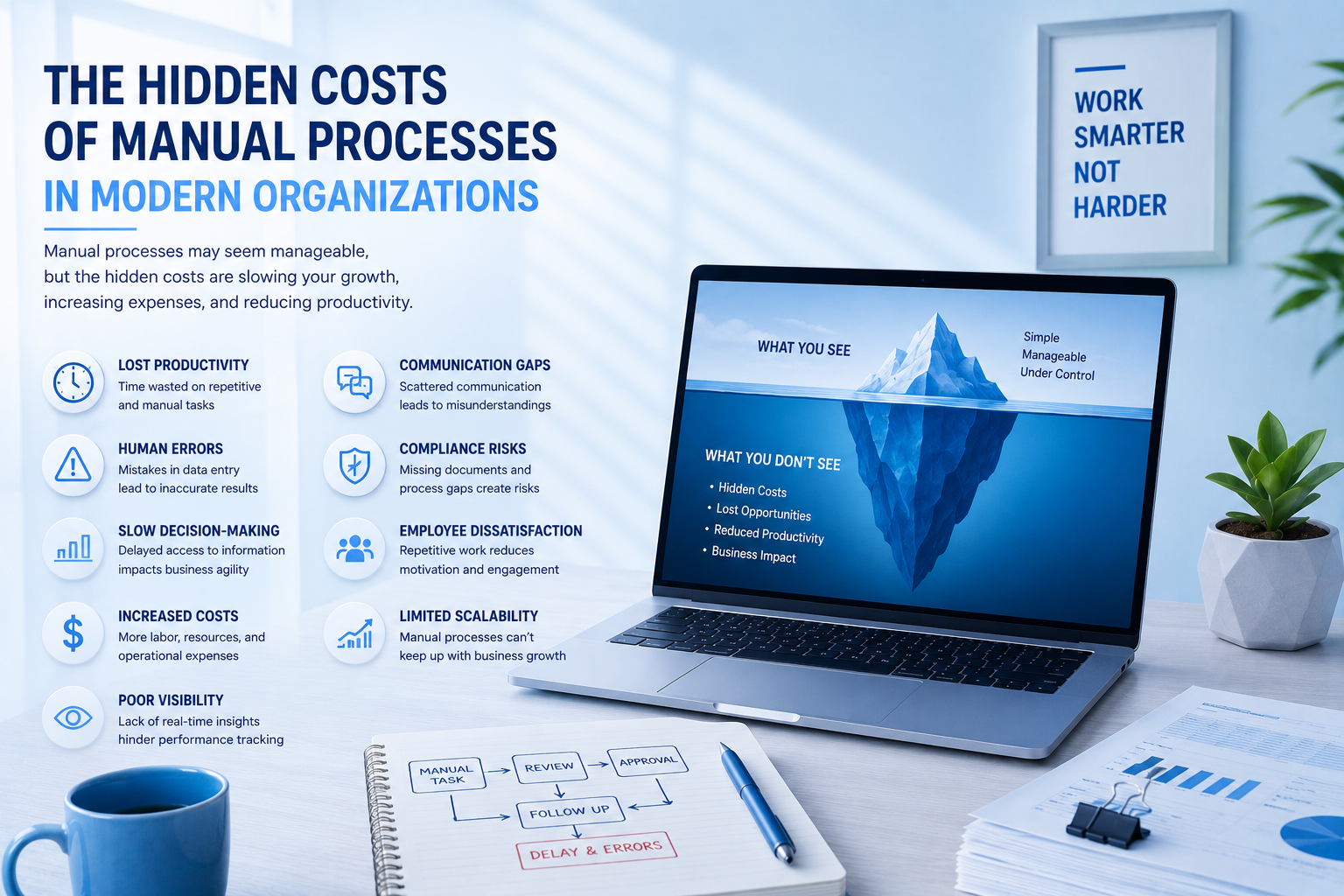 The Hidden Costs of Manual Processes in Modern Organizations