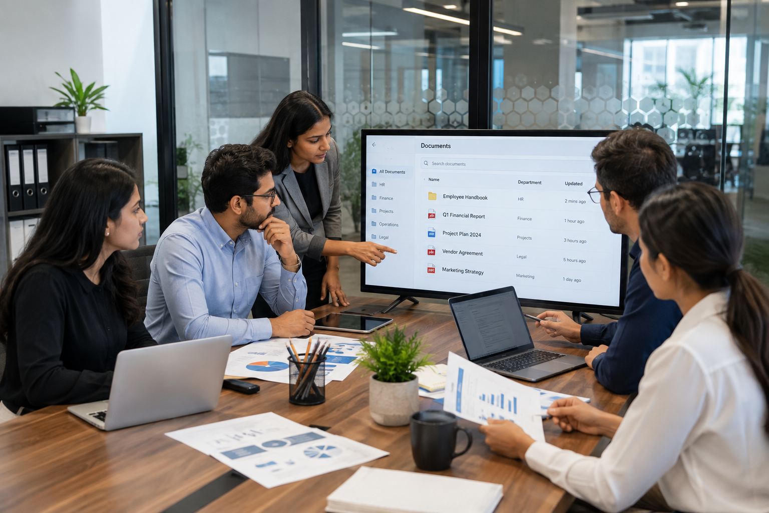 How Digital Records Improve Collaboration Across Departments