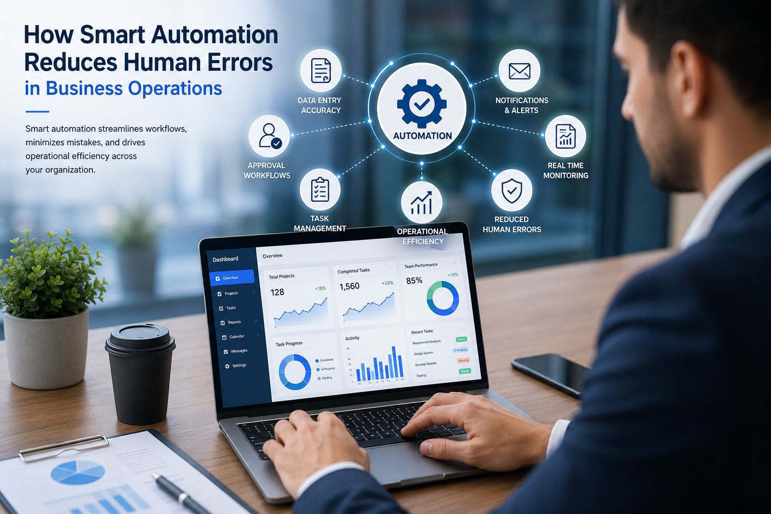 How Smart Automation Reduces Human Errors in Business Operations
